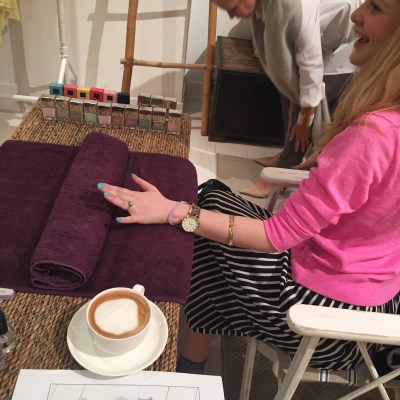 nails by natalie rose london mobile nail technician manicure pedicure heidi klein fashion notting hill SS15 swimwear collection