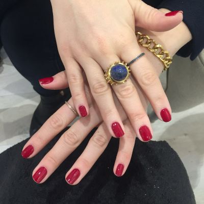 nails by natalie rose london mobile nail technician manicure pedicure Merlot by Jessica