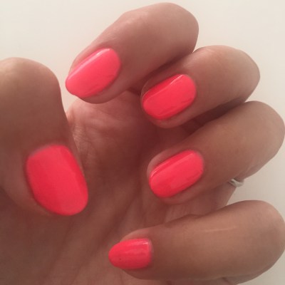 nails by natalie rose london mobile nail technician manicure pedicure Gelish brights have more fun)