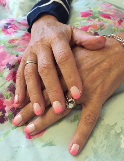 nails by natalie rose london mobile nail technician manicure pedicure ombre