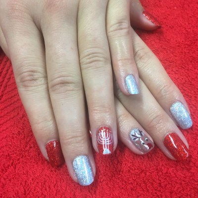 nails by natalie rose london mobile christmas nail technician manicure pedicure