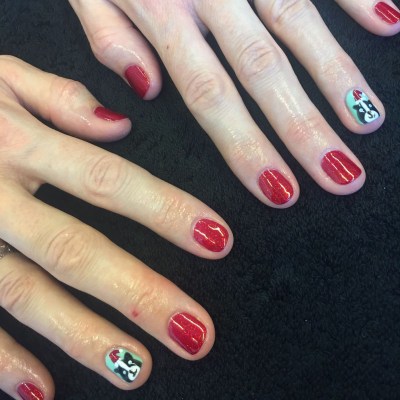 nails by natalie rose london mobile christmas nail technician manicure pedicure