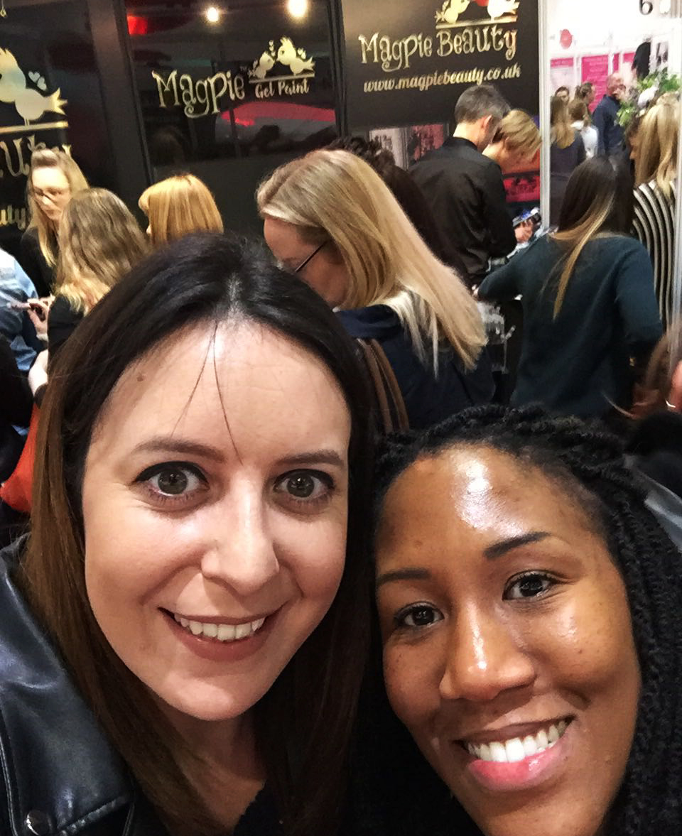 nails by natalie rose london mobile nail technician at Pro Beauty 2017