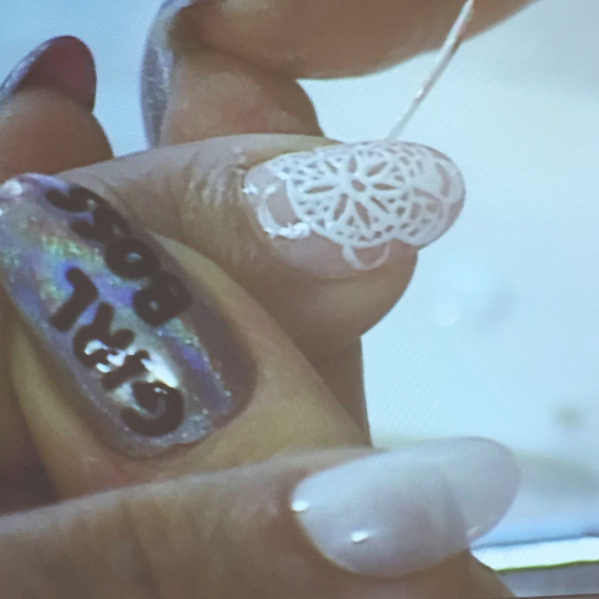 nails by natalie rose london mobile nail technician at Pro Beauty 2017