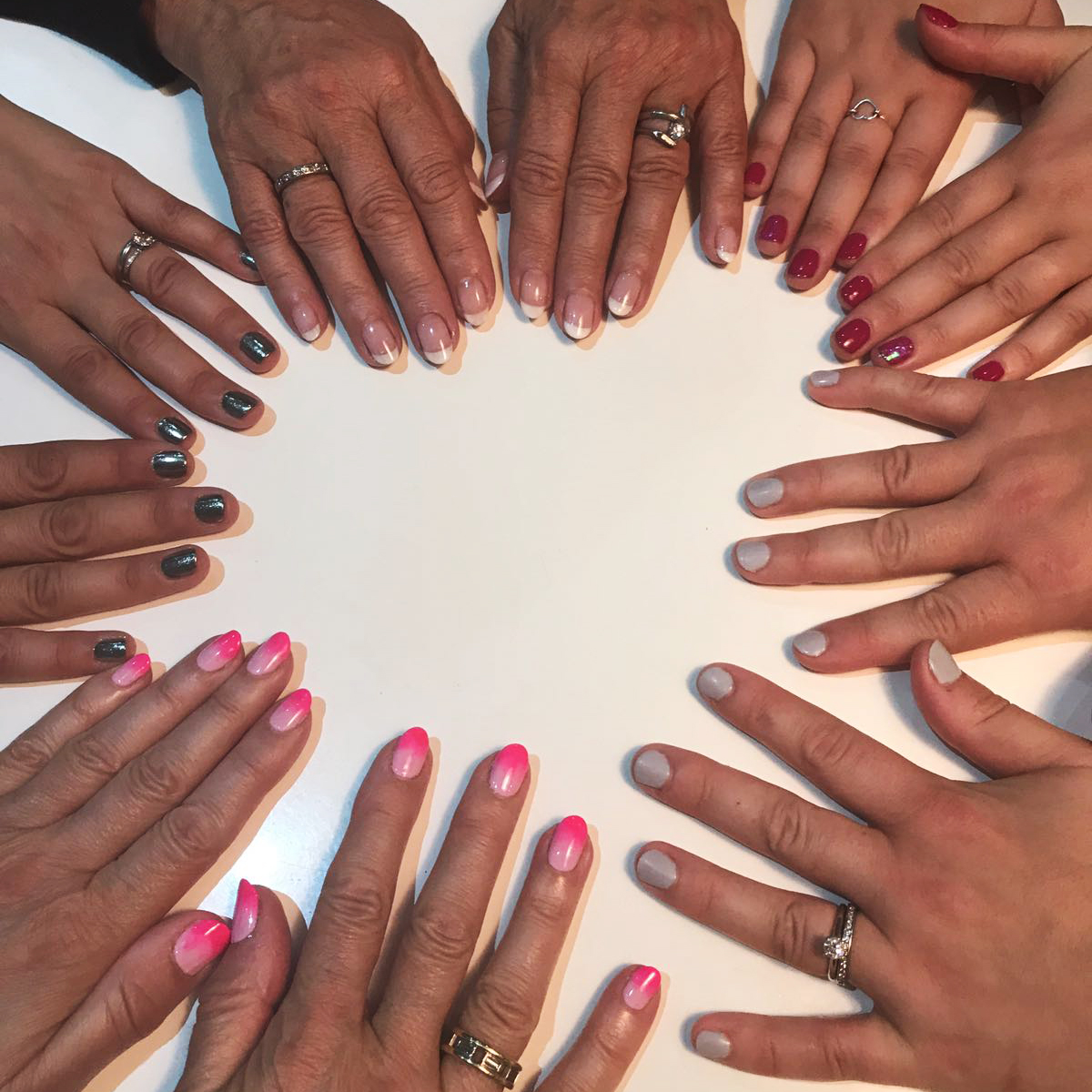 nails by natalie rose Family Wedding Nails