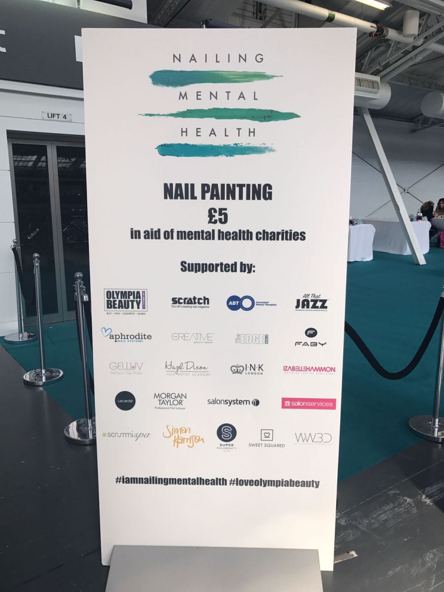 nails by natalie rose london mobile nails Beauty Show Olympia 2017