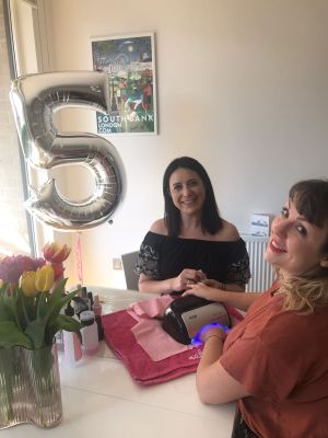 five years old nails by natalie rose mobile nails manicures london