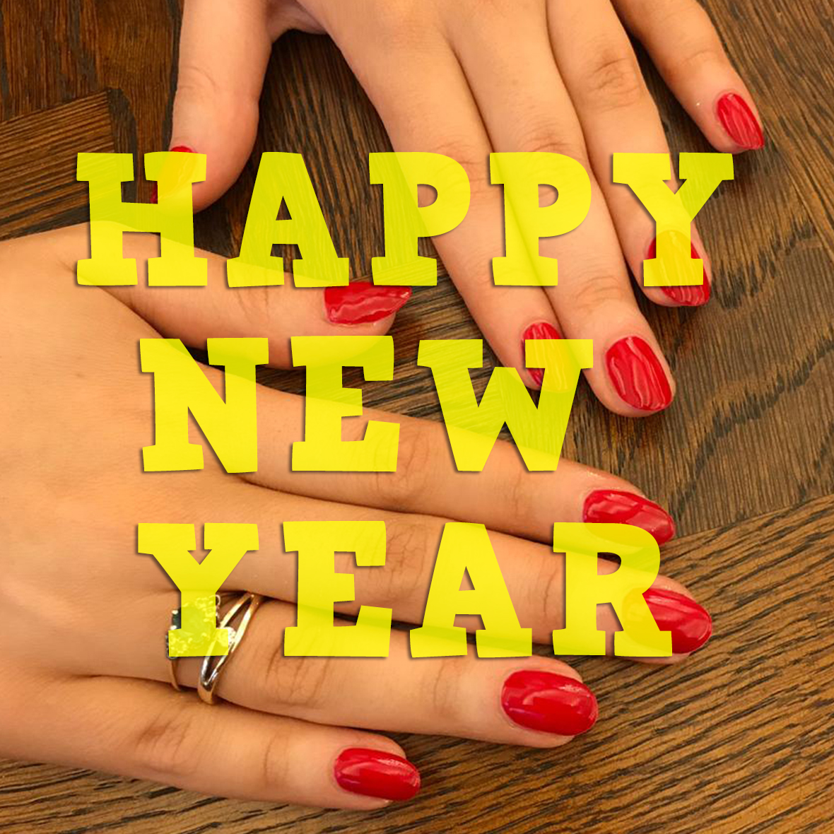 Happy new year nails by natalie rose mobile nail manicure