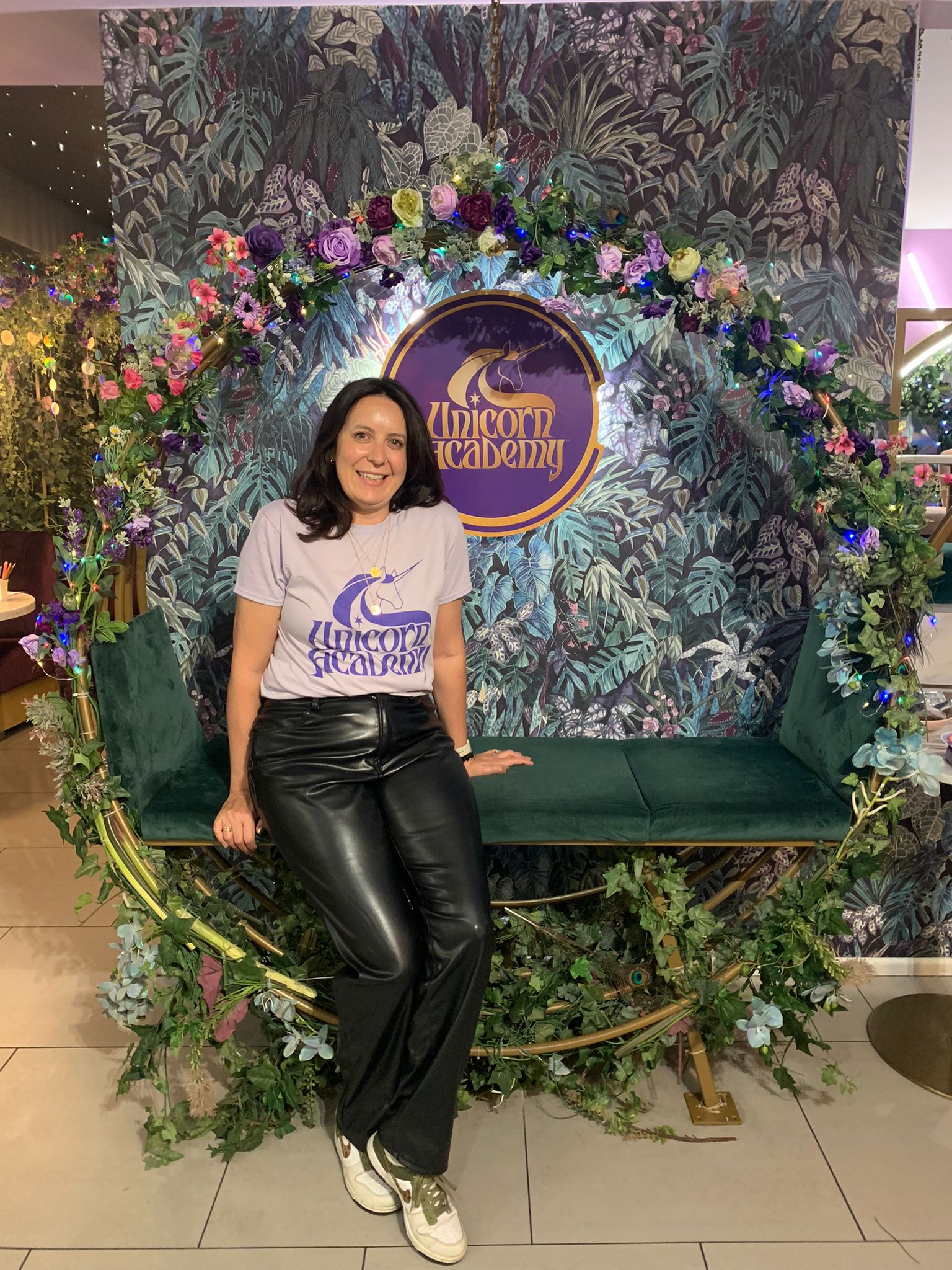 Unicorn Academy Netflix Press Day nails by natalie rose mobile london manicure